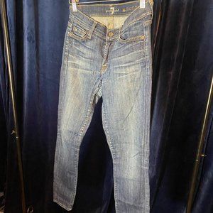 7 For All Mankind, blue jeans, size 27